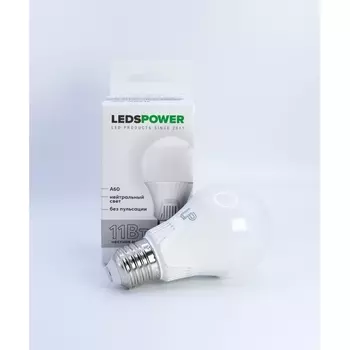 Лампочка светодиодная E27 11Вт 4000K LEDS POWER 006635 LEDS Power
