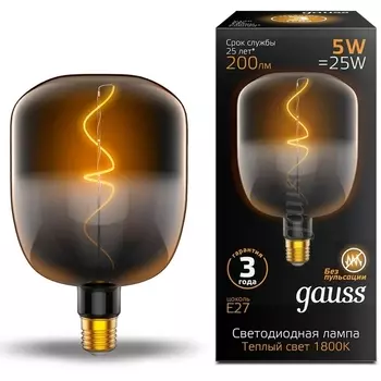 Лампочка светодиодная филаментная Gauss 1008802105