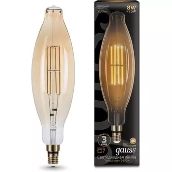 Лампочка светодиодная филаментная Gauss 155802008