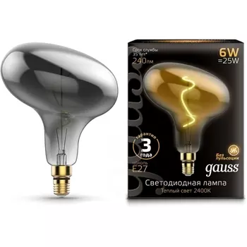 Лампочка светодиодная филаментная Gauss 165802008