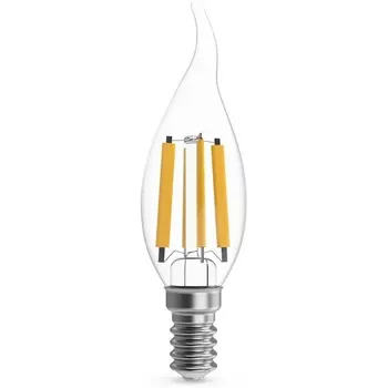 Лампочка светодиодная филаментная Gauss Filament 104801113 Свеча на ветру 13W 1100lm 2700К Е14 LED