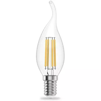 Лампочка светодиодная филаментная Gauss Filament Elementary 42128 Свеча на ветру 8W 540lm 4100К Е14 LED