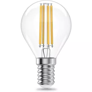 Лампочка светодиодная филаментная Gauss Filament Elementary 52110 Шар 10W 650lm 2700К Е14 LED