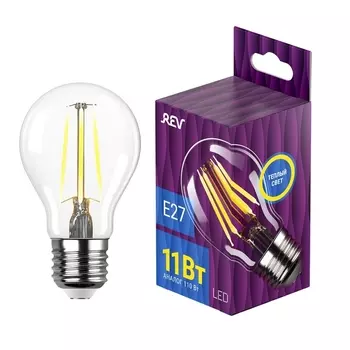 Лампочка светодиодная филаментная REV 32477 5