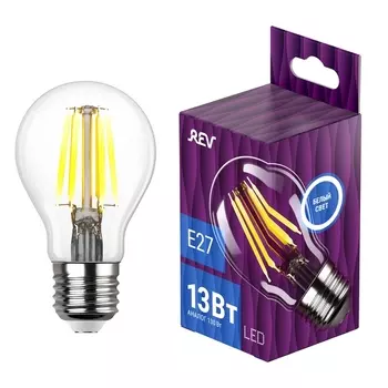 Лампочка светодиодная филаментная REV 32480 5