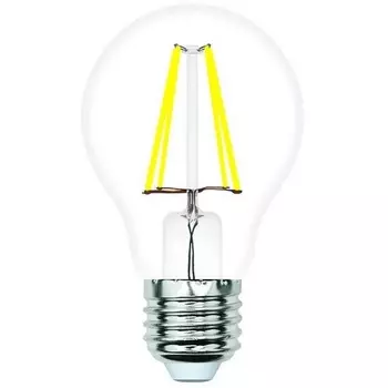 Лампочка светодиодная филаментная Volpe LED-A60-SLF LED-A60-9W/3000K/E27/CL/SLF