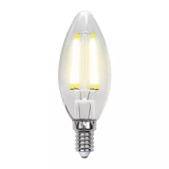 Лампочка светодиодная LED-C35-7,5W/WW/E14/CL GLA01TR картон Uniel
