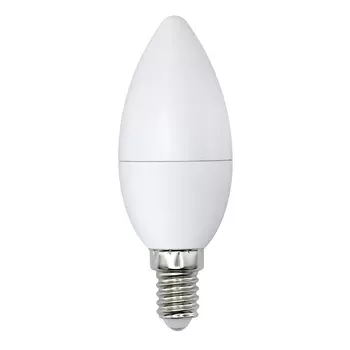 Лампочка светодиодная LED-C37-7W/DW/E14/FR/NR картон Volpe