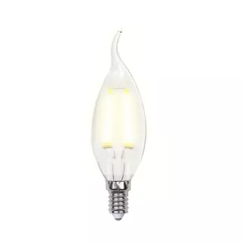 Лампочка светодиодная LED-CW35-7,5W/WW/E14/CL GLA01TR картон Uniel