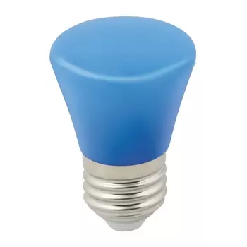 Лампочка светодиодная LED-D45-1W/BLUE/E27/FR/С Volpe BELL