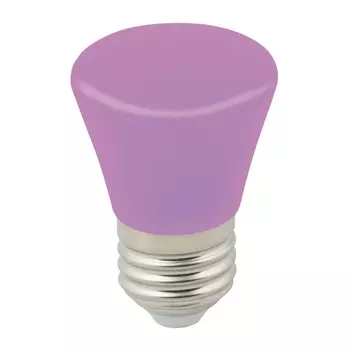 Лампочка светодиодная LED-D45-1W/PURPLE/E27/FR/С Volpe BELL