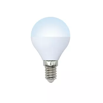Лампочка светодиодная LED-G45-7W/NW/E14/FR/NR картон Volpe