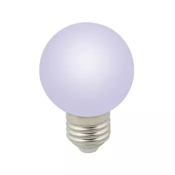 Лампочка светодиодная Volpe LED-G60-3W/RGB/E27/FR/С