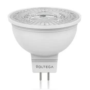 Лампочка светодиодная полусфера GU5.3 4W 4000K 350lm Voltega Simple 6950
