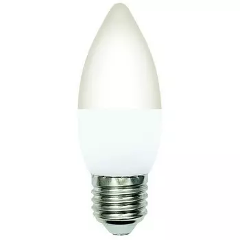 Лампочка светодиодная Volpe LED-C37-SLS LED-C37-7W/4000K/E27/FR/SLS