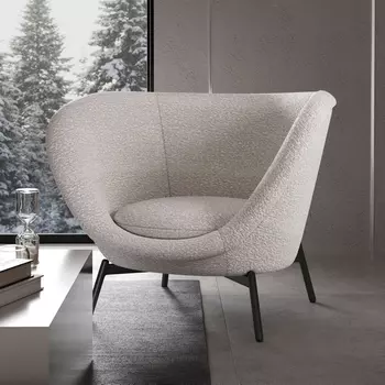 Лаунж Кресло Top Concept COUTURE букле светлый