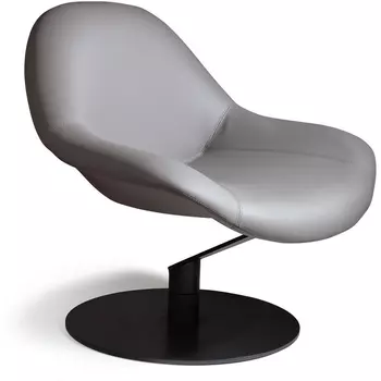 Лаунж кресло Top Concept Zero Gravity с механизмом кручения, серый