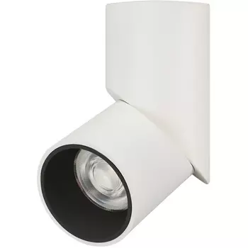 LED спот SP-TWIST-SURFACE-R70-12W Day4000 (WH-BK, 30 deg) (Arlight, IP40 Металл, 3 года) 025453(1)