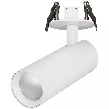 LED спот встраиваемый LGD-LUMOS-R55-16W Warm3000 (WH, 25 deg, 230V) (Arlight, IP20 Металл, 3 года) 034481