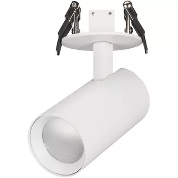 LED спот встраиваемый LGD-LUMOS-R55-9W Day4000 (WH, 25 deg, 230V) (Arlight, IP20 Металл, 3 года) 034145