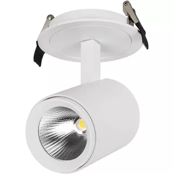 LED спот встраиваемый LGD-LUMOS-R76-16W Warm3000 (WH, 20 deg) (Arlight, IP20 Металл, 3 года) 023700