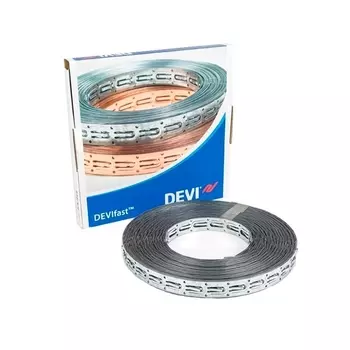 Лента монтажная оцинкованная стальная Devifast 5м Devi Крепежи / 19808234