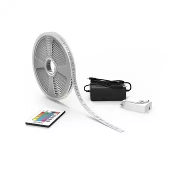 Лента светодиодная комплект 5050/60 12V 10W/m 700lm/m 10mm IP20 3m Gauss Basic BT041