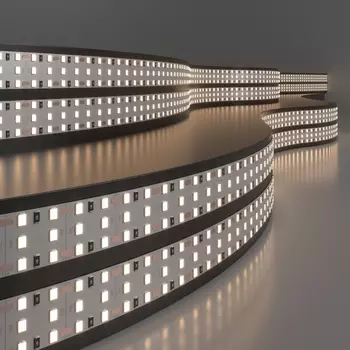 Лента светодиодная Elektrostandard 2835 24V 360LED 26W IP20 трехрядная 3300К теплый белый (5 шт.)