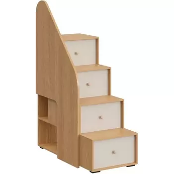 Лестница с ограждением Play ОГОГО (арт.851772), (ЛДСП/Бежевый,Дуб Корбридж) ОГОГО Обстановочка!
