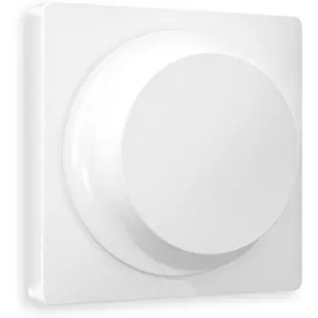 Лицевая панель Ambrella Volt ALFA (Белый глянец) для светорегулятора универсального QUANT AP1055