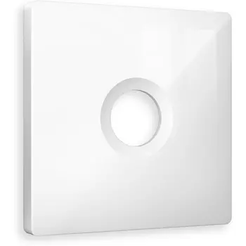 Лицевая панель Ambrella Volt ALFA (Белый глянец) для TV розетки QUANT AP1130
