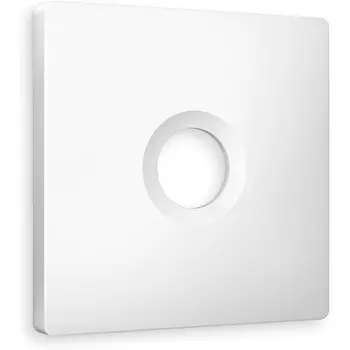 Лицевая панель Ambrella Volt ALFA (Белый матовый) для TV розетки QUANT AP1330