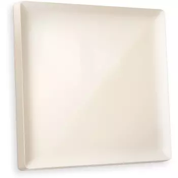 Лицевая панель Ambrella Volt ALFA (Бежевый глянец) для 1-клавишных выключателей QUANT AP3010