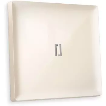 Лицевая панель Ambrella Volt ALFA (Бежевый глянец) для 1-клавишных выключателей с подсветкой QUANT AP3020