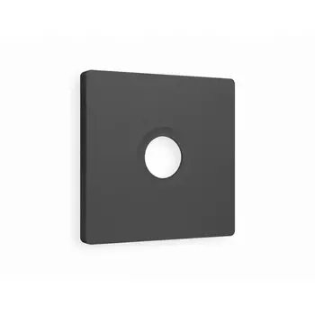 Лицевая панель Ambrella Volt ALFA (Графит Мягкое касание) для TV розетки QUANT AP9130