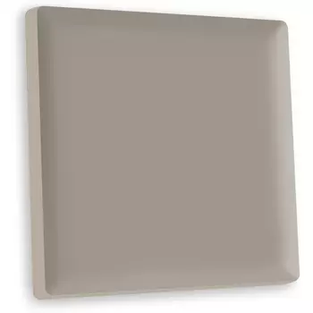 Лицевая панель Ambrella Volt ALFA (Серо-бежевый матовый) для 1-клавишных выключателей QUANT AP3610