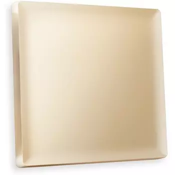 Лицевая панель Ambrella Volt ALFA (Шампань) для 1-клавишных выключателей QUANT AP6010