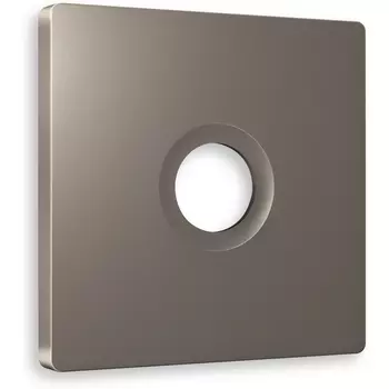 Лицевая панель Ambrella Volt ALFA (Темная бронза матовый) для TV розетки QUANT AP6430