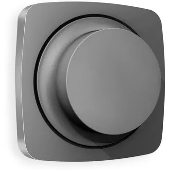 Лицевая панель Ambrella Volt OMEGA (Антрацит серый) для светорегулятора универсального QUANT OP6555