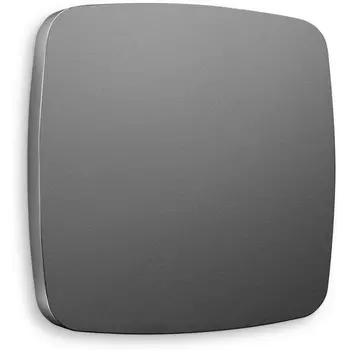 Лицевая панель Ambrella Volt OMEGA (Антрацит серый) заглушка для суппорта QUANT OP6660