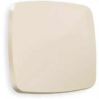 Лицевая панель Ambrella Volt OMEGA (Бежевый глянец) для 1-клавишных выключателей QUANT OP3010