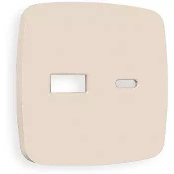 Лицевая панель Ambrella Volt OMEGA (Бежевый матовый) для розетки 2USB A+C QUANT OP3310