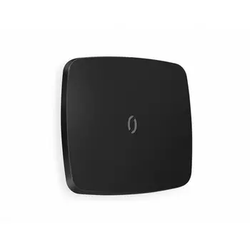 Лицевая панель Ambrella Volt OMEGA (Черный матовый) для 1-клавишных выключателей с подсветкой QUANT OP8020