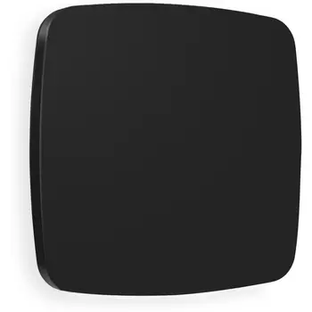 Лицевая панель Ambrella Volt OMEGA (Черный матовый) заглушка для суппорта QUANT OP8160