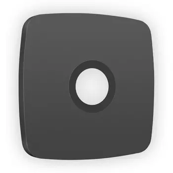 Лицевая панель Ambrella Volt OMEGA (Графит Мягкое касание) для TV розетки QUANT OP9130