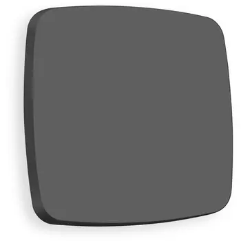 Лицевая панель Ambrella Volt OMEGA (Графит Мягкое касание) для 1-клавишных выключателей QUANT OP9010
