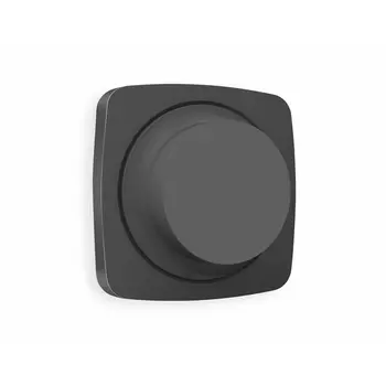 Лицевая панель Ambrella Volt OMEGA (Графит Мякое касание) для светорегулятора универсального QUANT OP9055