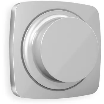 Лицевая панель Ambrella Volt OMEGA (Серебро глянец) для светорегулятора универсального QUANT OP4055