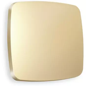 Лицевая панель Ambrella Volt OMEGA (Шампань) для 1-клавишных выключателей QUANT OP6010