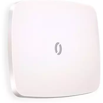 Лицевая панель Ambrella Volt OMEGA (Жемчуг) для 1-клавишных выключателей с подсветкой QUANT OP2020